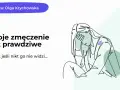Twoje zmęczenie jest prawdziwe, nawet jeśli nikt go nie widzi. Ilustracja przedstawia osobę zmagającą się z zespołem przewlekłego zmęczenia.
