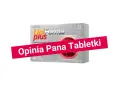 Opakowanie suplementu diety LipiForma plus z monakoliną K. Na pierwszym planie czerwony pas z napisem "Opinia Pana Tabletki".