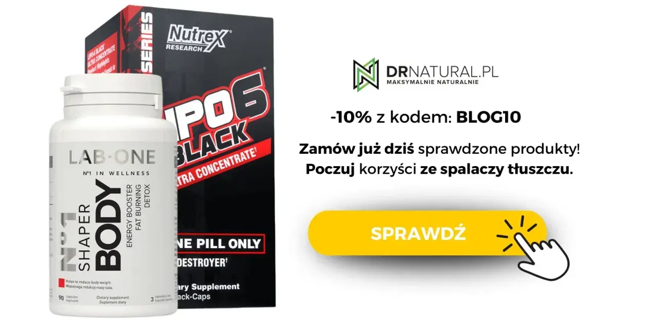 Suplementy na spalanie tłuszczu: Lab One Body Shaper i Nutrex Lipo-6 Black. Zamów i poczuj korzyści!