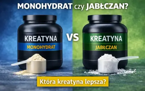 Monohydrat czy jabłczan? Dwa rodzaje kreatyny, a pytanie brzmi: jaka kreatyna najlepsza dla Ciebie?