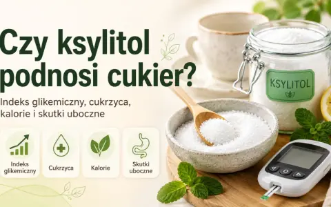Ksylitol: niski indeks glikemiczny, ale czy wpływa na cukrzycę? Analiza kalorii i skutków ubocznych.