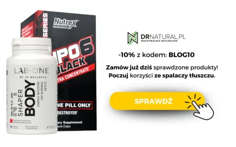Suplementy na spalanie tłuszczu: Lab One Body Shaper i Nutrex Lipo-6 Black. Zamów i poczuj korzyści!