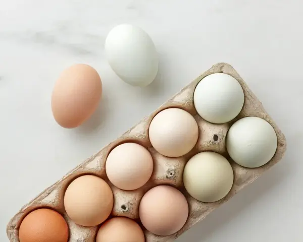 Jajka w wytłoczce i obok. Zastanawiasz się, ile kcal ma jedno jajko? To zdrowa przekąska!