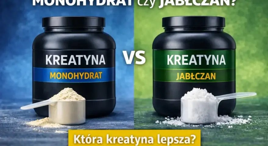 Monohydrat czy jabłczan? Dwa rodzaje kreatyny, a pytanie brzmi: jaka kreatyna najlepsza dla Ciebie?