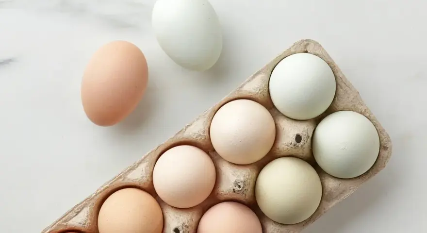 Jajka w wytłoczce i obok. Zastanawiasz się, ile kcal ma jedno jajko? To zdrowa przekąska!