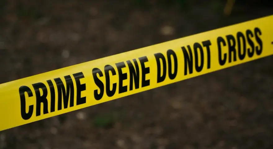 Żółta taśma z napisem "CRIME SCENE DO NOT CROSS". Zastanawiasz się, ile zarabia kryminolog?